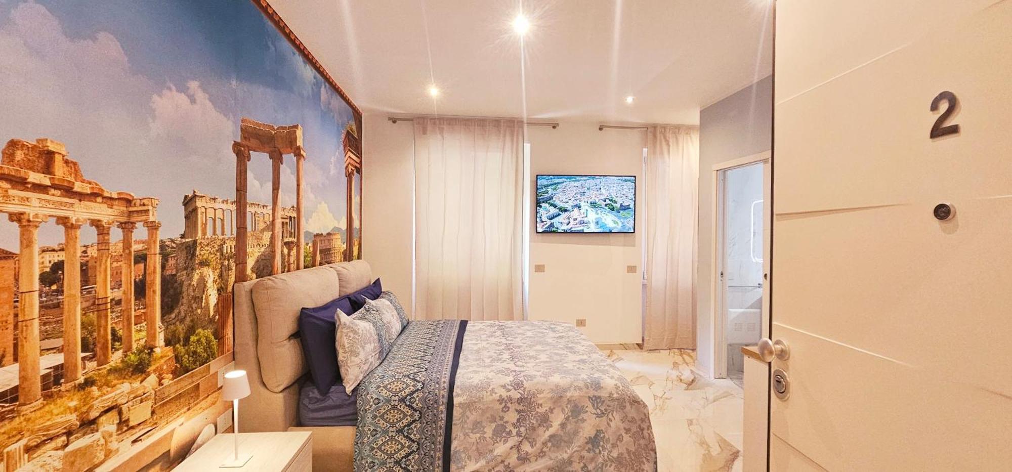 Il Magnifico Superior Rooms 400M From Tiburtina Railway Station And 290M From Metro Екстериор снимка