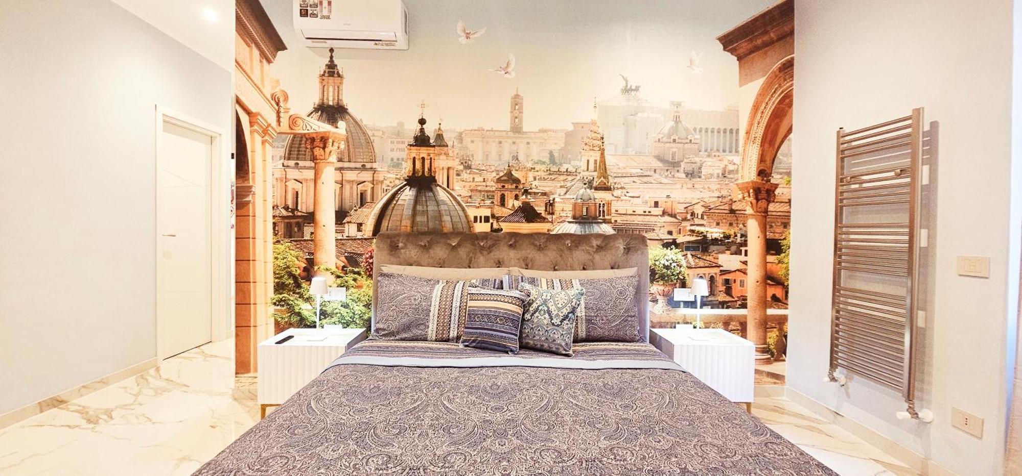 Il Magnifico Superior Rooms 400M From Tiburtina Railway Station And 290M From Metro Екстериор снимка