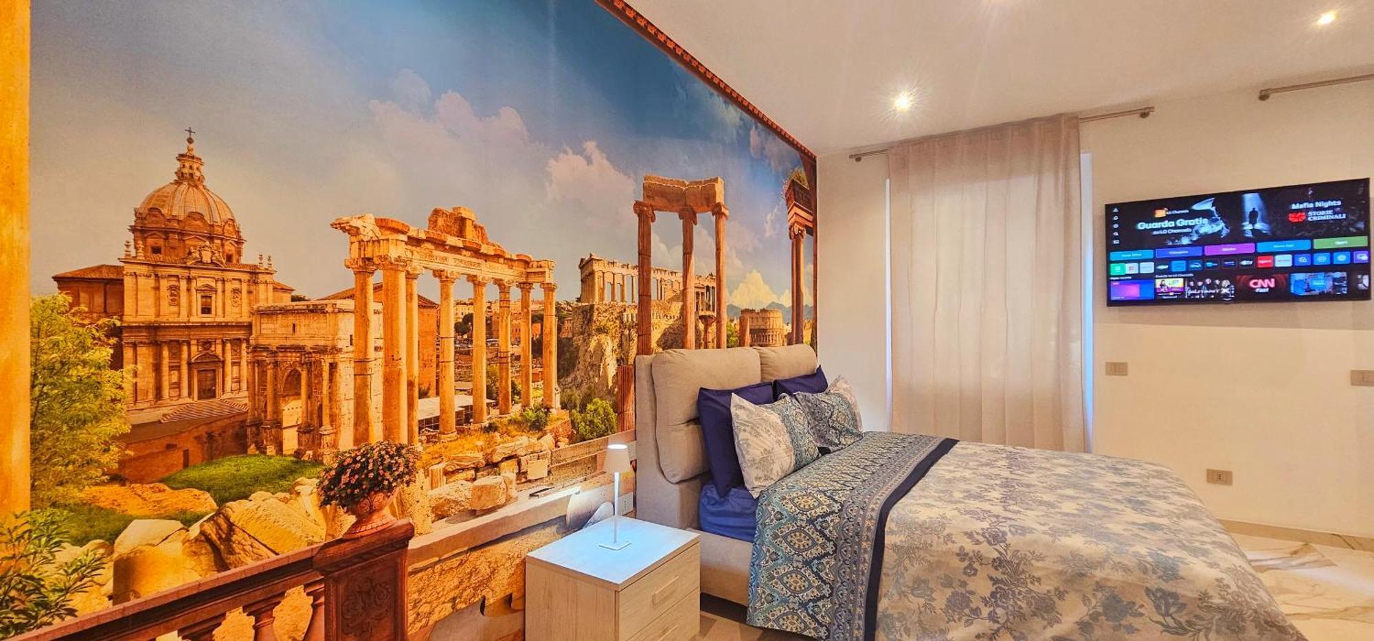 Il Magnifico Superior Rooms 400M From Tiburtina Railway Station And 290M From Metro Екстериор снимка